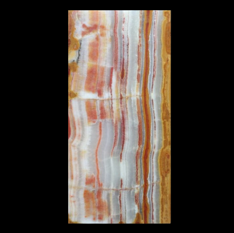 Sedona Flame – Handcrafted Onyx Accent Lamp