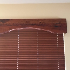 Hand Carved Mesquite Cornice
