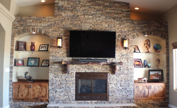 Southwestern Fireplace