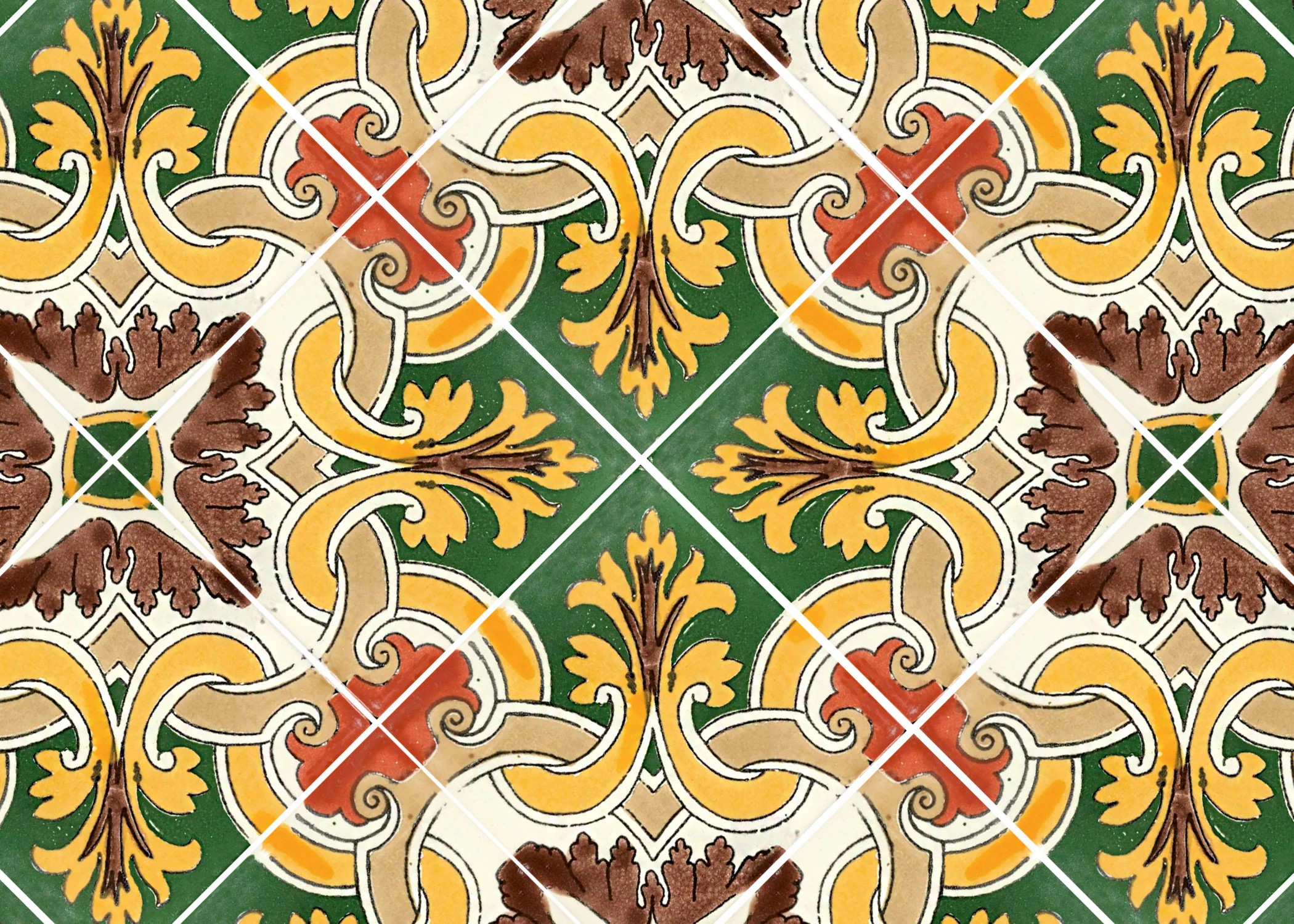 AL 215 4 Tile Pattern