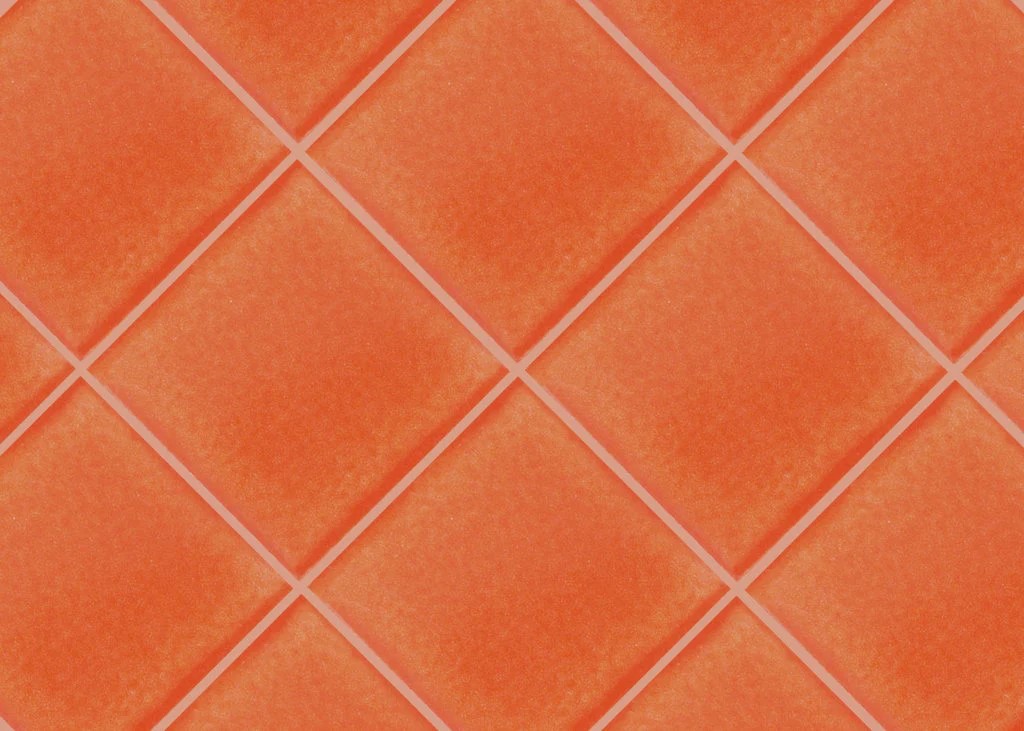 Orange Mexican Talavera Tiles