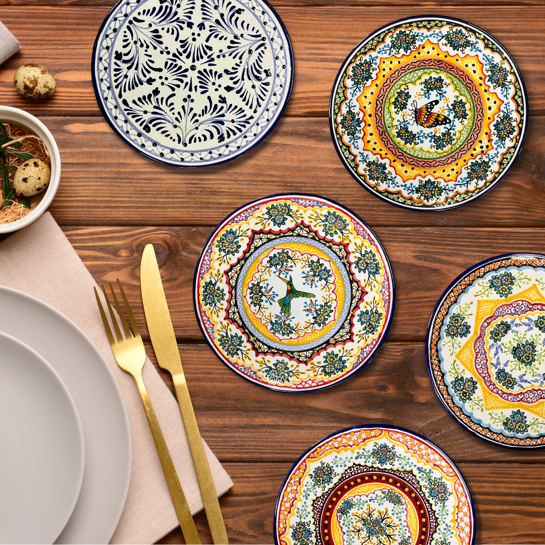 Decorative Round Talavera Trivet collection