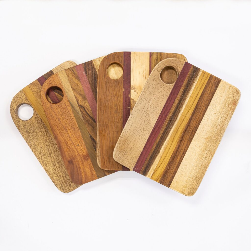 Exotic Wood Cutting Board or Charcuterie Board