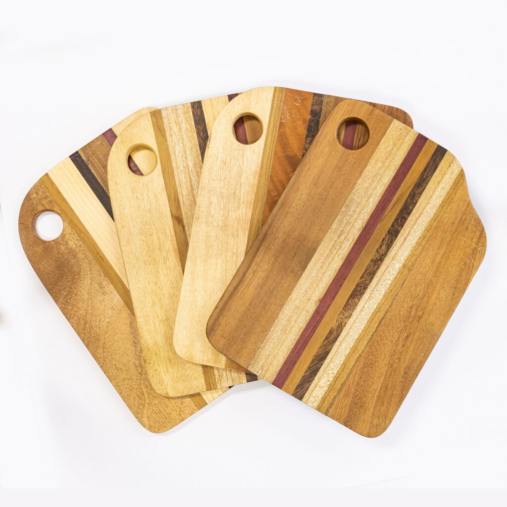 Exotic Wood Cutting Board or Charcuterie Board