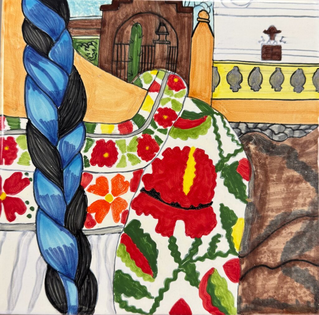 Talavera Mural Mision San Xavier