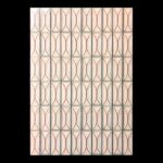 Lens Yellow Porcelain gloss relief deco tile – 12×24