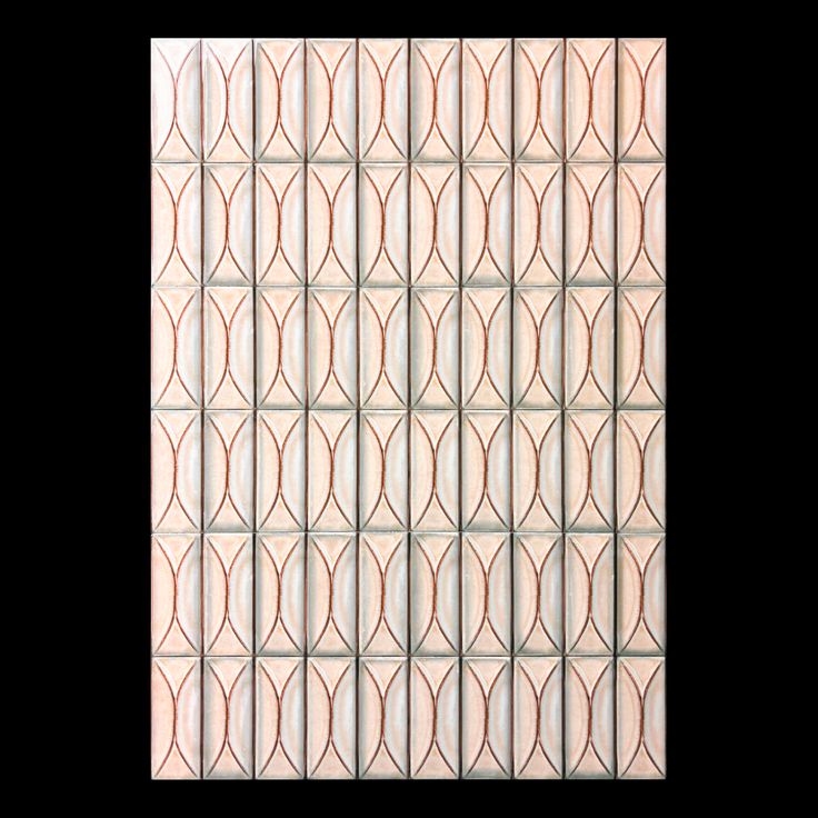 Lens Yellow Porcelain gloss relief deco tile – 12×24