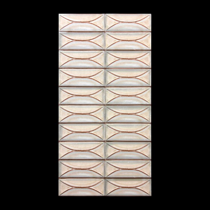 Lens Yellow Porcelain gloss relief deco tile – 12×24