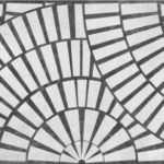 Cement Bricks Nero Porcelain big depth embossed deco tile – 24×48