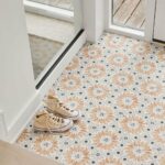 Bohemia Hanna Porcelain hexagon deco tile – 8×10