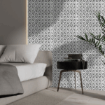Tapiz Ceramic gloss metallic look deco tile -12×24