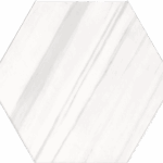 Dolomite Porcelain satin hexagon deco tile XL – 22×19