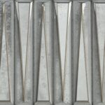Marina Gray Ceramic gloss deco tile – 12×24