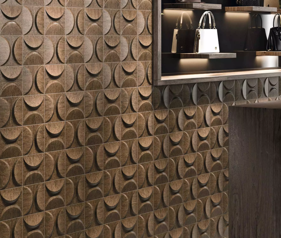 Eclipse Matte Porcelain deco tile -13×13