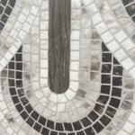 Vintage Gray Chips Porcelain big depth embossed deco tile – 24×48