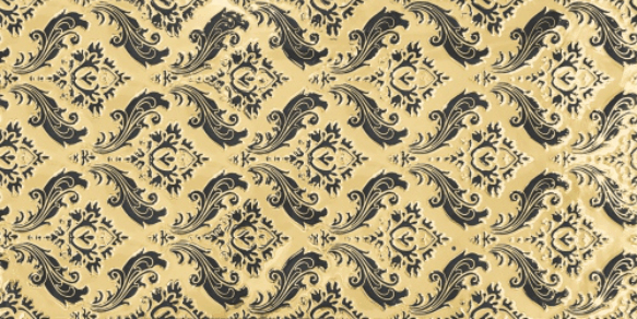Tapiz Ceramic gloss metallic look deco tile -12×24