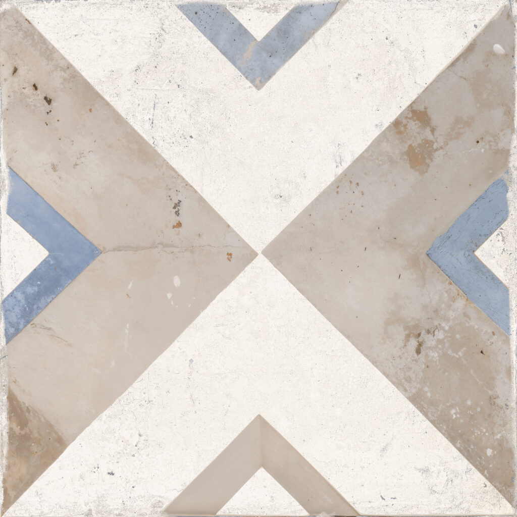 Vichy Mix Matte Porcelain deco tile -10×10