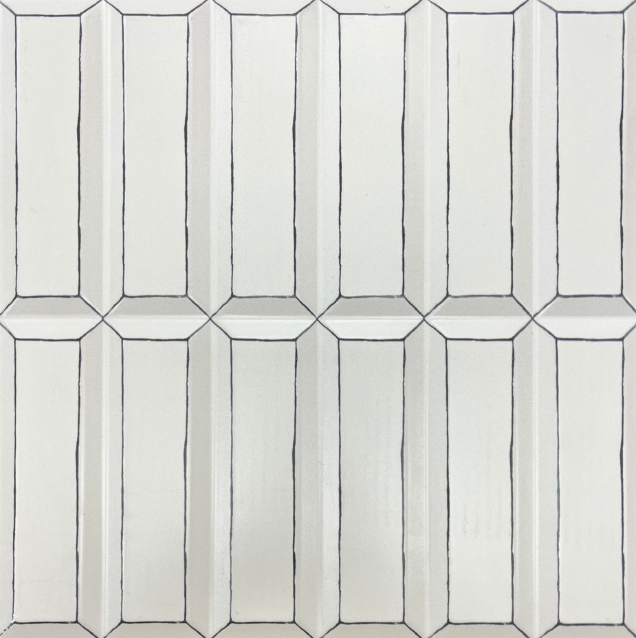 Bissel Plus Black Beige – Matte Ceramic Wall Tile 12×12