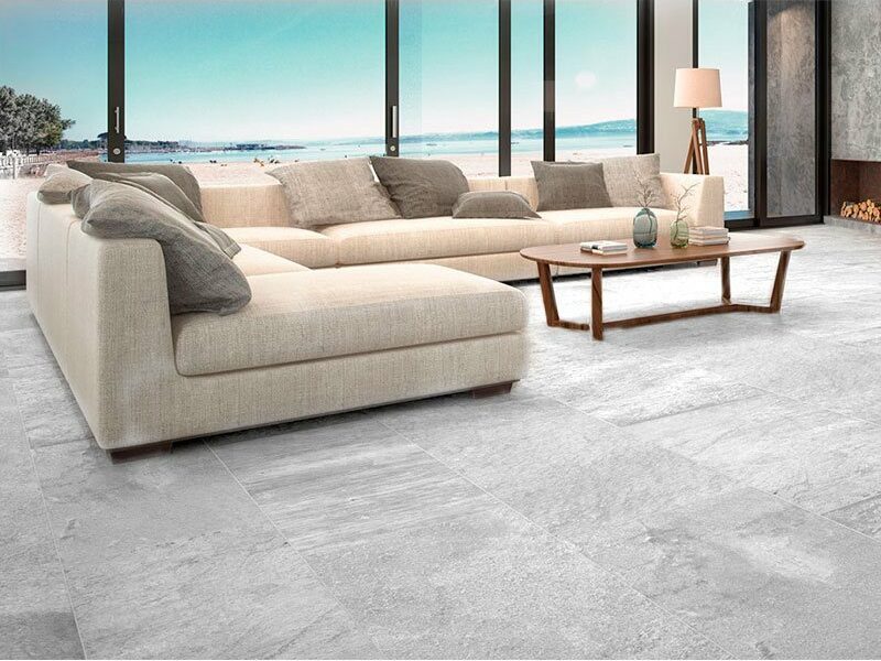 DAL Quartzite Super Gres red body porcelain tile -18″x36″