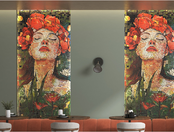 Red Cherry Mural