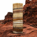 Golden Canyon Onyx Lamp – Freeform top