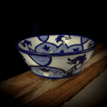 Traditional AL 217 Talavera Round Sink – Blue