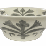 Traditional Gray Mexican Talavera – Round Sink