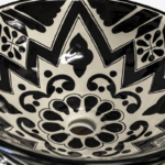 MD Negro Round Mexican Talavera Sink – Artisanal