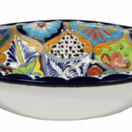 MR Oval Traditional Mexican Talavera Sink – Multicolor