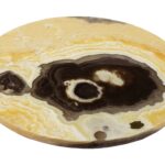 Luxury Multicolor Onyx Lazy Susan – 18″ Natural Stone Turntable
