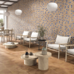 Bari Lattice Cotto Porcelain Tile 13″x13″ – Matte Finish wall tile