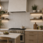 Fluted Terrazzo Beige Porcelain Tile 16×48 – Satin Rectified Wall Tile Indoor/Outdoor