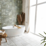 Austral Verde Spanish Rustic Green Porcelain Tile 10×10 Glossy Floor & Wall Tile