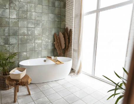 Austral Verde Spanish Rustic Green Porcelain Tile 10×10 Glossy Floor & Wall Tile